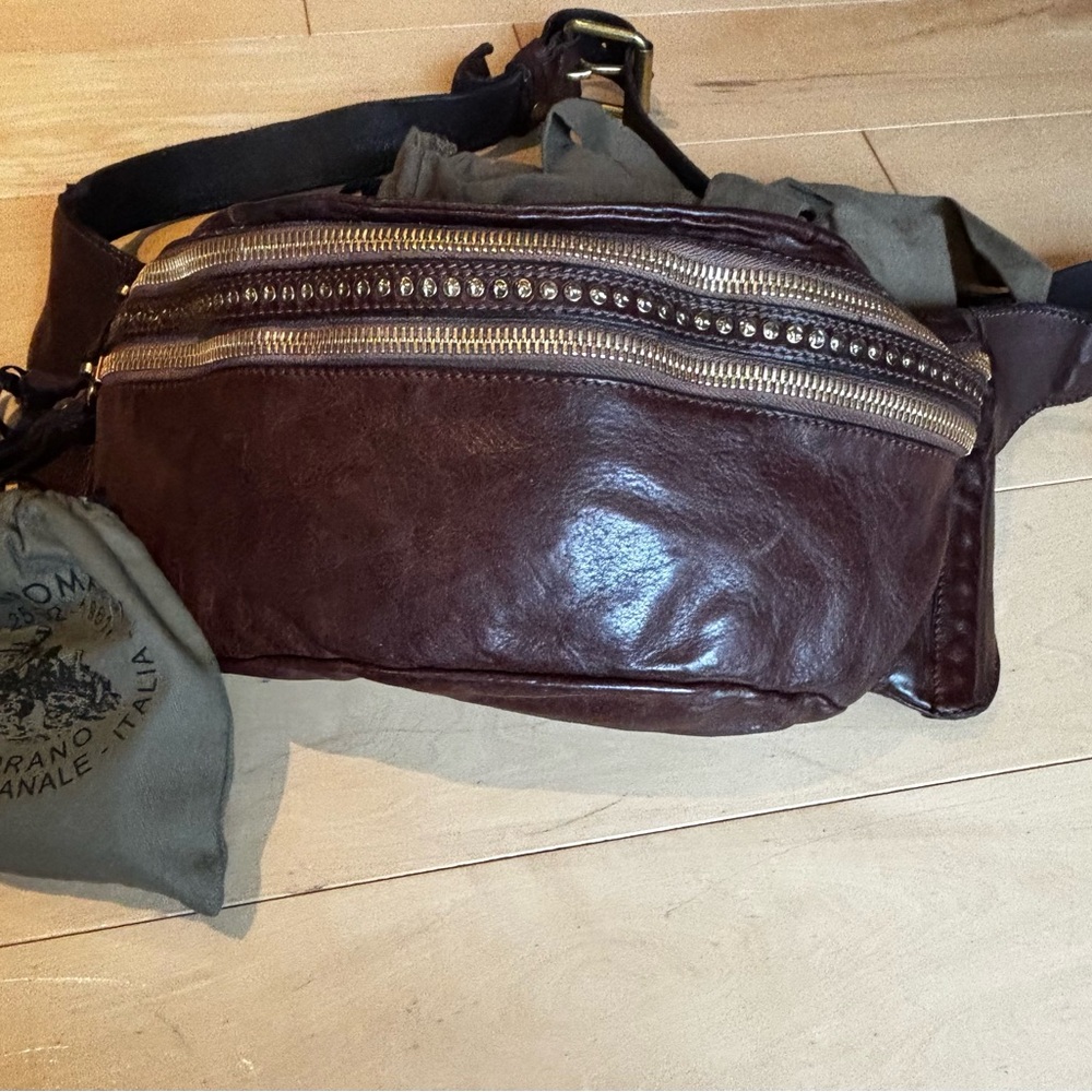 Campomaggi Belt Sling Crossbody Bag New with Tags
